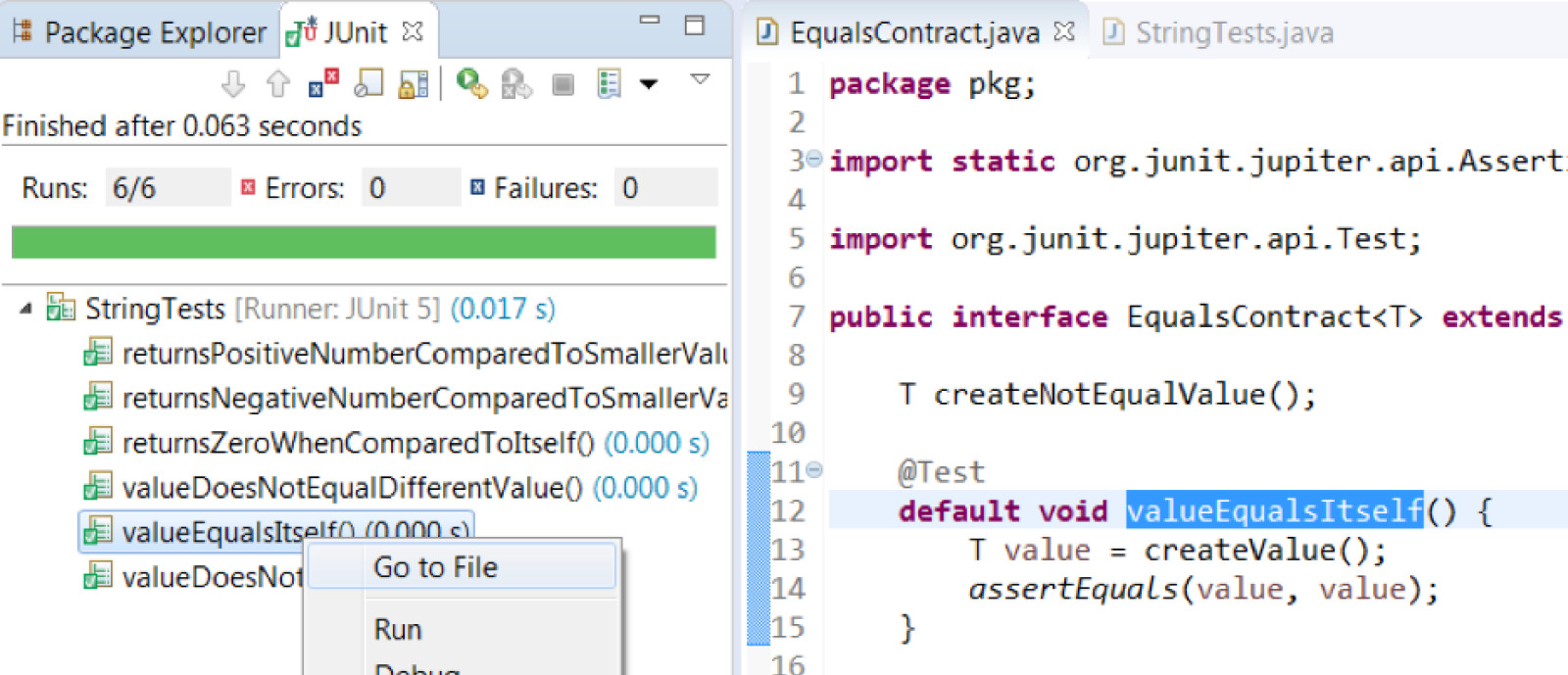 JUnit: framework di test Java